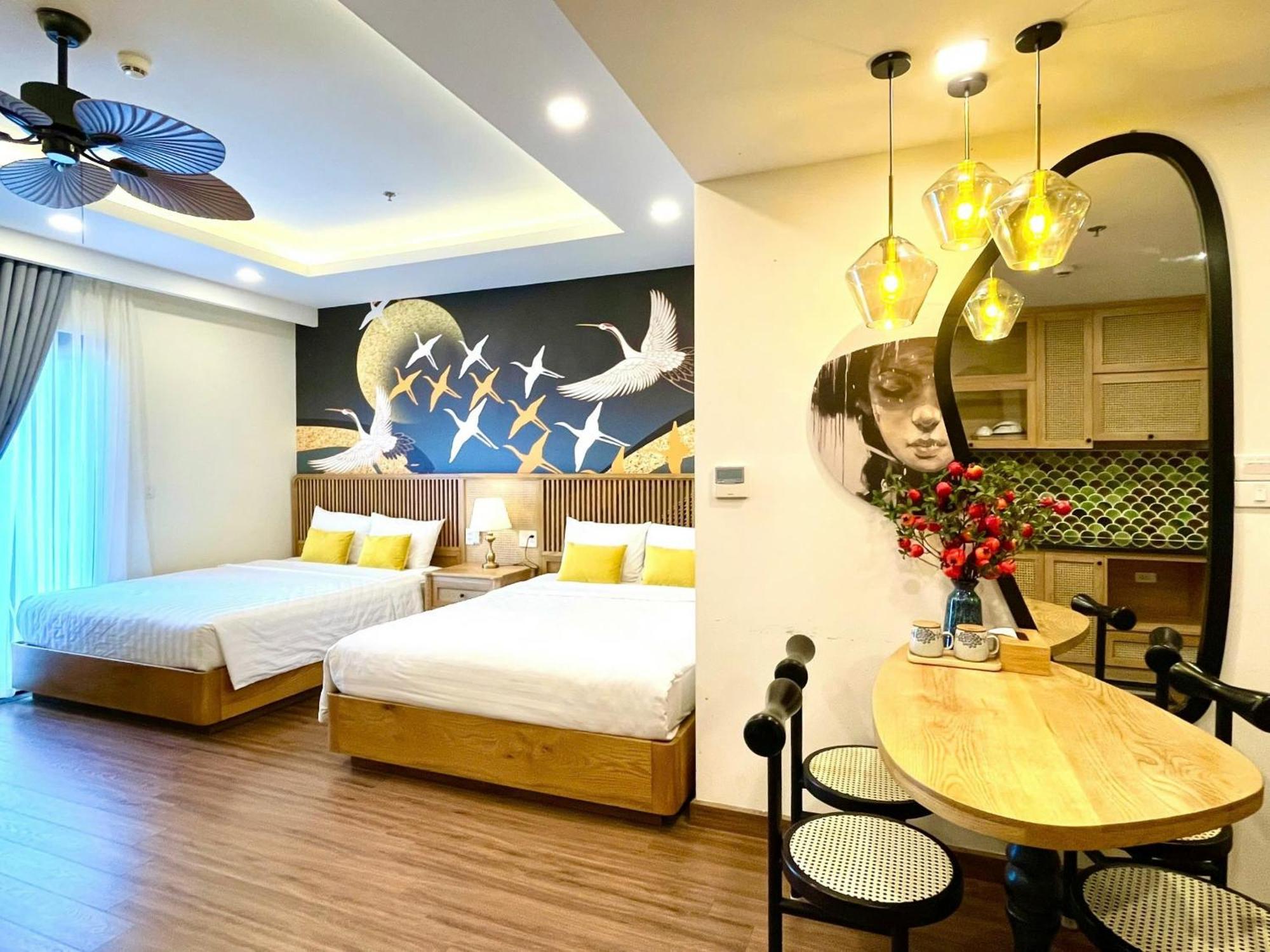 Tony Apartment -Flc Sea Tower Куинён Экстерьер фото